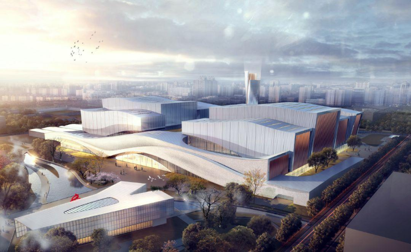 杭州臨江環(huán)境能源墻面鋁單板工程案例