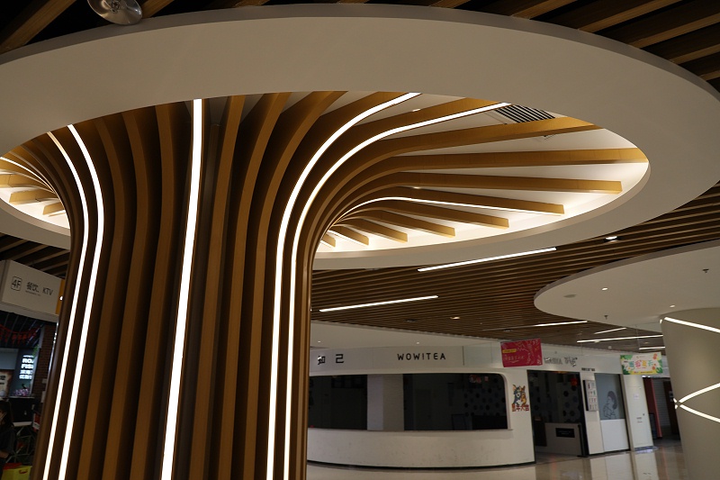 鋁單板廠家定制鋁單板包柱